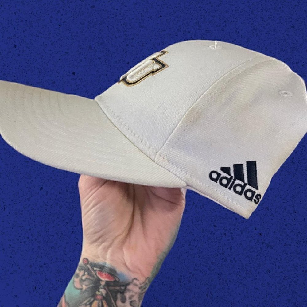 Y2k adidas college flex fit hat byu cougars - Picture 2 of 5